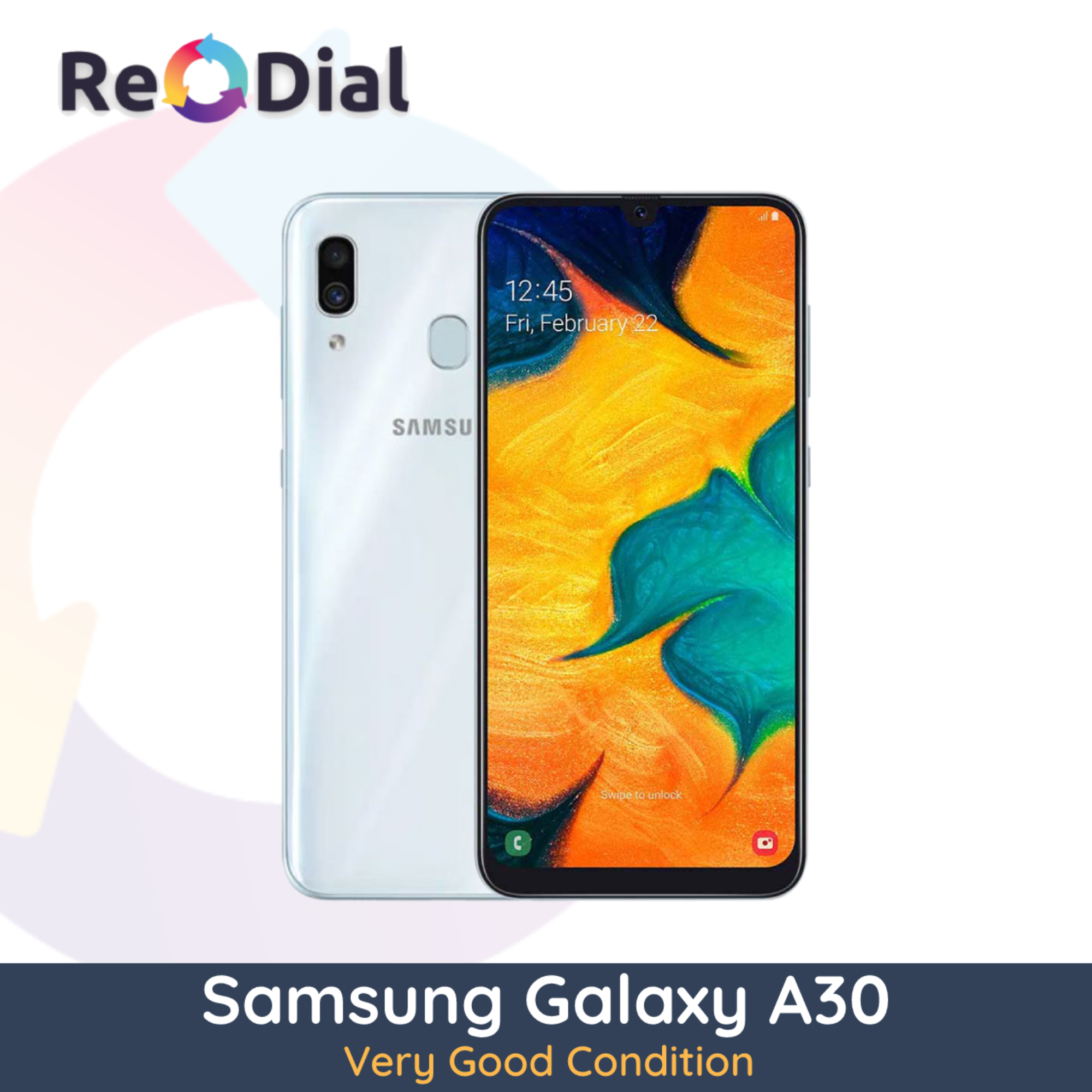 Galaxy A30 White 64 GB au 当店限定販売 - スマートフォン本体