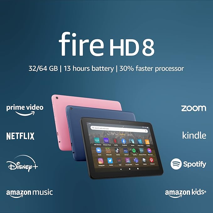 Amazon Fire HD 8" 12th Generation - Unlocked