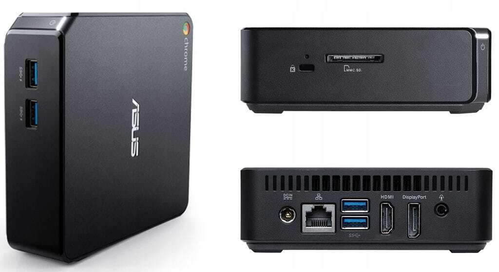 Asus Chromebox 2 (CN62) Mini Desktop PC Intel Celeron 3215U 16GB 4GB RAM - Very Good Condition