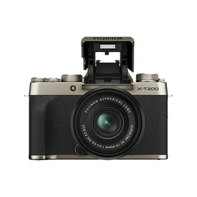FujiFilm X-T200 Mirrorless Digital Camera with XC15-45mmF3.5-5.6 OIS PZ Lens Kit - Very Good Condition