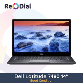 Dell Latitude 7480 14" Laptop i5-6360U 256GB 8GB RAM - Good Condition